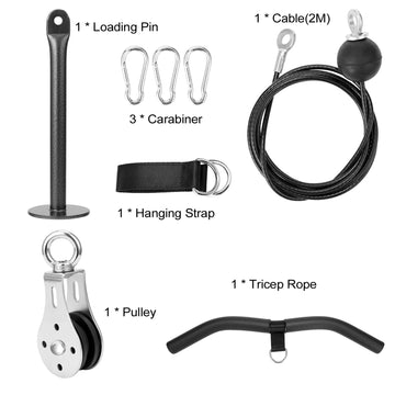 High Drop-down Fitness Gantry Pulley